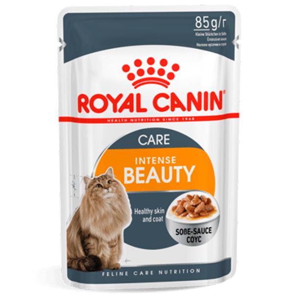 Hrană pentru pisici umedă Royal Canin Intense Beauty 278931 85 g/ Carne photo 1