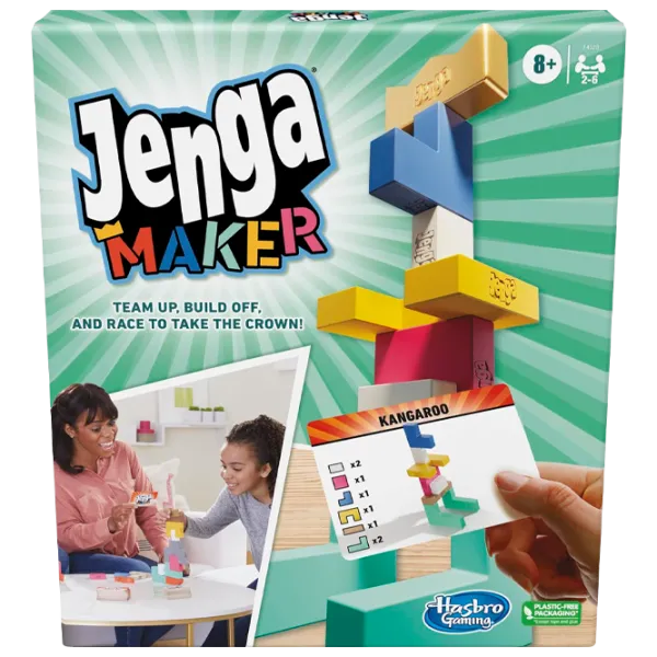 Настольная игра Hasbro Jenga Maker 8+/ Развитие photo 1