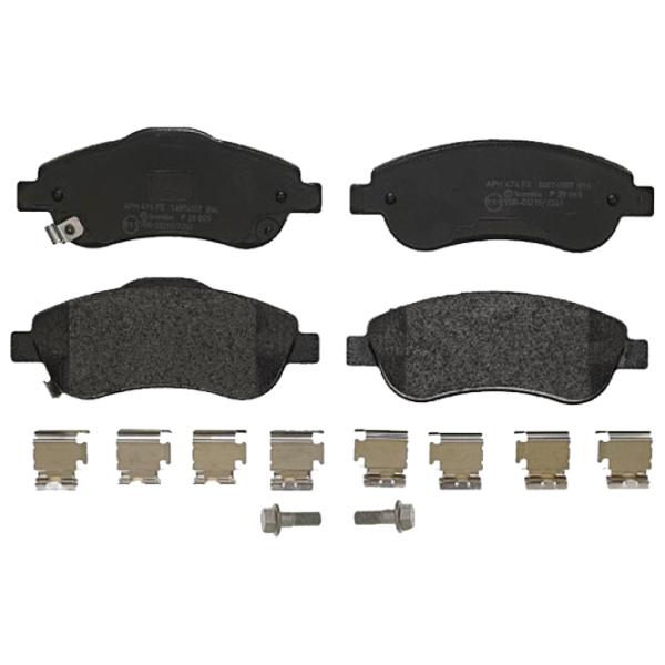 Тормозные колодки Brembo P 28 045 передние/ дисковые photo 1 Тормозные колодки Brembo P 28 045 передние/ дисковые photo 1