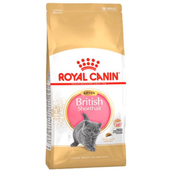 Корм для кошек сухой Royal Canin British Shorthair Kitten 27872-001 0.4 кг/ Курица photo 1
