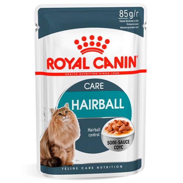 Hrană pentru pisici umedă Royal Canin Hairball Care 279012 85 g/ Găină photo 1