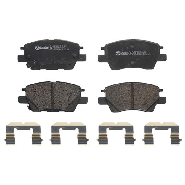 Тормозные колодки Brembo P 10 073 передние/ дисковые photo 1 Тормозные колодки Brembo P 10 073 передние/ дисковые photo 1
