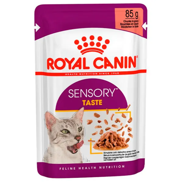Корм для кошек влажный Royal Canin Sensory Taste 279032 85 г/ Мясо photo 1 Корм для кошек влажный Royal Canin Sensory Taste 279032 85 г/ Мясо photo 1