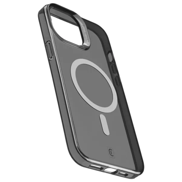 Husă pentru smartphone Apple iPhone 15 Plus Cellularline/ Back/ TPU/ Transparent Black photo 1