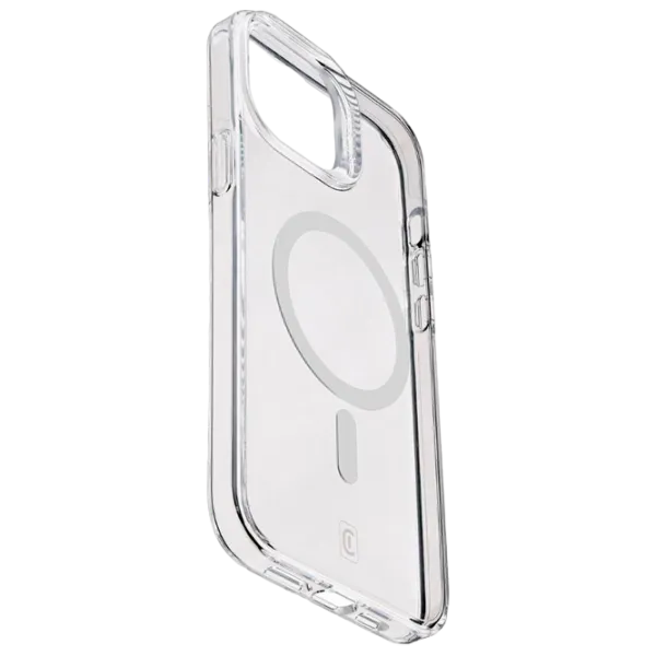 Husă pentru smartphone Apple iPhone 15 Pro Cellularline/ Back/ TPU/ White Transparent photo 1