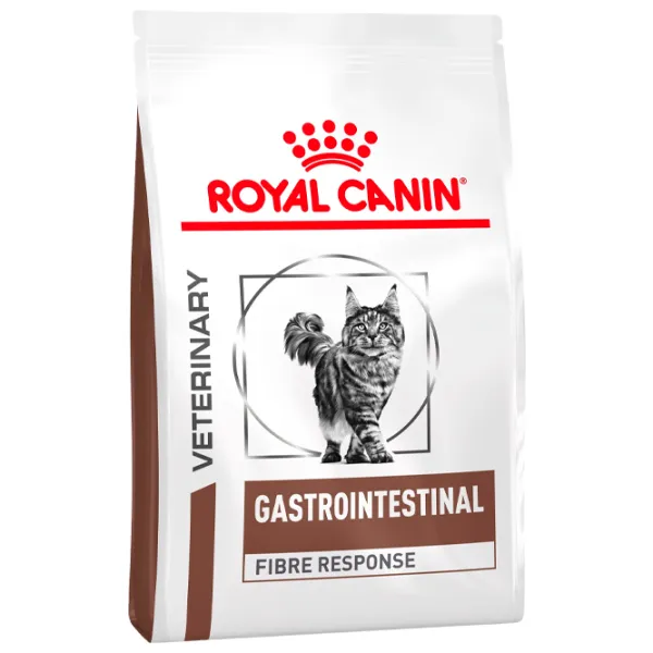 Hrană pentru pisici uscată Royal Canin Gastrointestinal Fibre Response 279253 0.4 kg/ Găină photo 1
