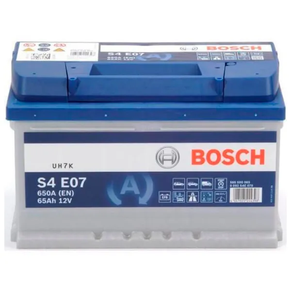 Acumulator auto Bosch S4 007 EFB(AGM-) 0092S4E070 650A photo 1 Acumulator auto Bosch S4 007 EFB(AGM-) 0092S4E070 650A photo 1