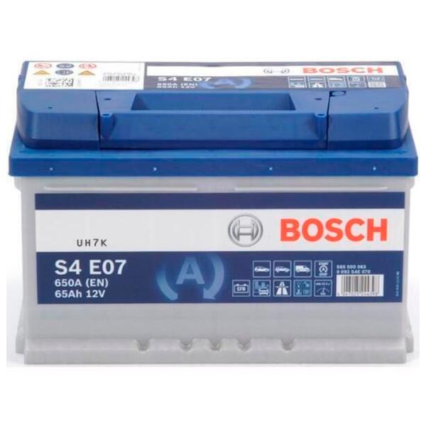 Acumulator auto Bosch S4 007 EFB(AGM-) 0092S4E070 650A photo 1 Acumulator auto Bosch S4 007 EFB(AGM-) 0092S4E070 650A photo 1