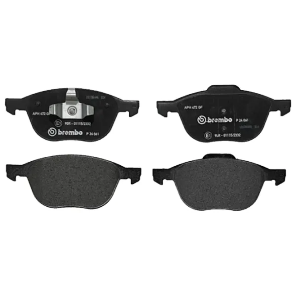 Тормозные колодки Brembo P 24 061 передние/ дисковые photo 1