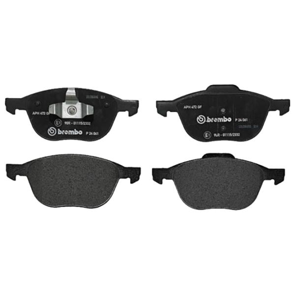 Тормозные колодки Brembo P 24 061 передние/ дисковые photo 1