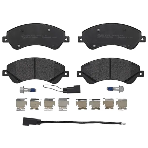 Тормозные колодки Brembo P 24 065 передние/ дисковые photo 1 Тормозные колодки Brembo P 24 065 передние/ дисковые photo 1