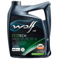 Ulei de motor Wolf 0W20 ECOTECH D1-3 0W-20 4 l sintetic