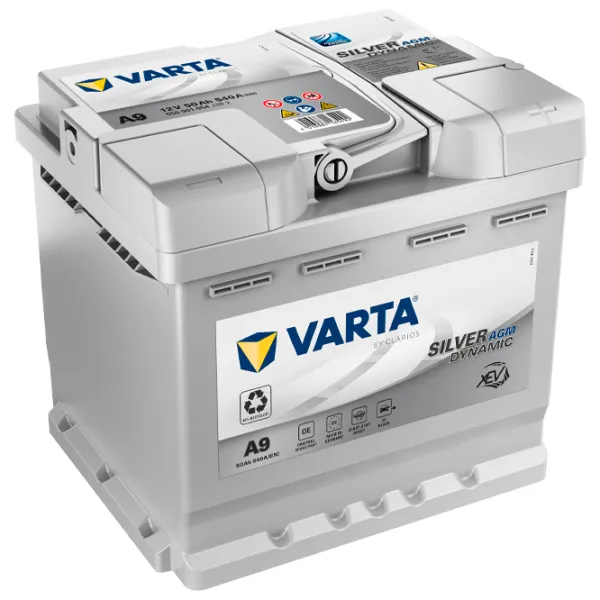 Acumulator auto Varta Silver AGM Dynamic 50AH 540A photo 1