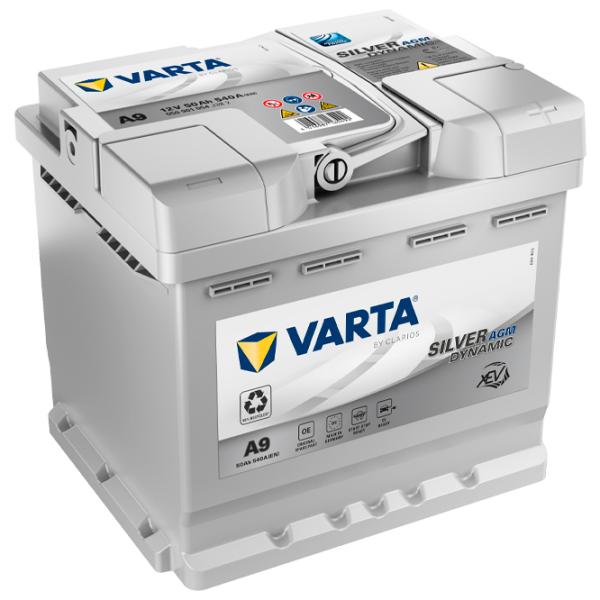 Acumulator auto Varta Silver AGM Dynamic 50AH 540A photo 1