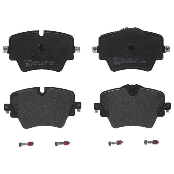 Тормозные колодки Brembo P 06 093 передние/ дисковые photo 1 Тормозные колодки Brembo P 06 093 передние/ дисковые photo 1