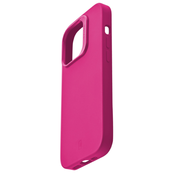 Husă pentru smartphone Apple iPhone 15 Pro Max Cellularline/ Back/ Silicon/ Pink photo 1
