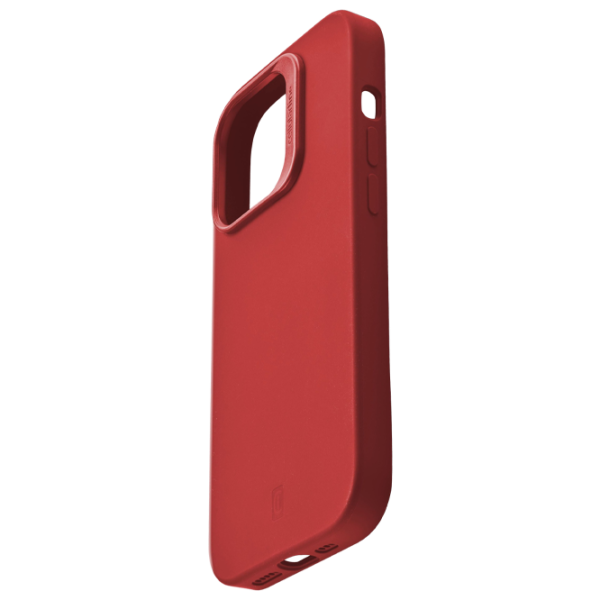 Husă pentru smartphone Apple iPhone 15 Cellularline/ Back/ Silicon/ Red photo 1