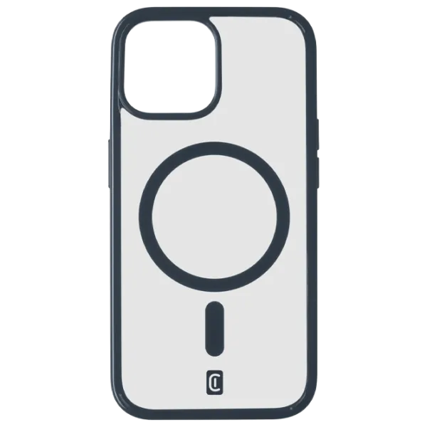 Husă pentru smartphone Apple iPhone 15 Cellularline/ MagSafe Back/ TPU/ Transparent Blue photo 1