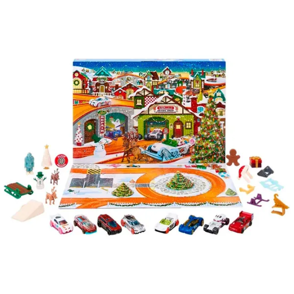 Set de mașini Hot Wheels Advent Calendar HKL74 Multicolor photo 1