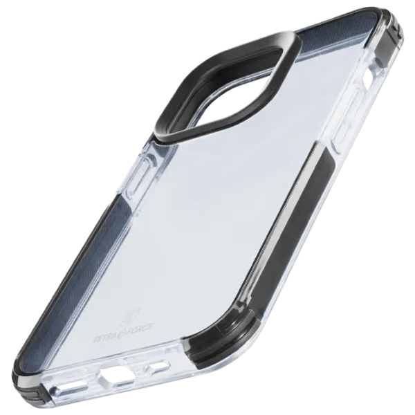 Husă pentru smartphone Apple iPhone 15 Cellularline/ Back/ TPU/ Transparent Black photo 1