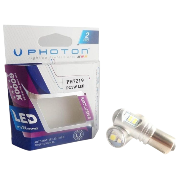 Lampă auto Photon PH7219  LED / PY21W / BA15s / 21 W /  photo 1 Lampă auto Photon PH7219  LED / PY21W / BA15s / 21 W /  photo 1