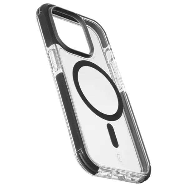 Husă pentru smartphone Apple iPhone 15 Cellularline/ MagSafe Back/ TPU/ Transparent Black photo 1 Husă pentru smartphone Apple iPhone 15 Cellularline/ MagSafe Back/ TPU/ Transparent Black photo 1