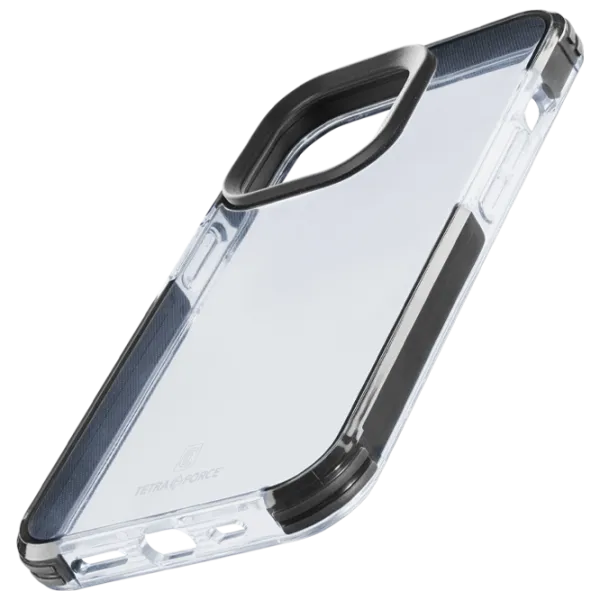 Husă pentru smartphone Apple iPhone 15 Pro Cellularline / Back / TPU / Transparent Black photo 1
