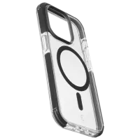 Husă pentru smartphone Apple iPhone 15 Pro Max Cellularline/ MagSafe Back/ TPU/ Transparent Black
