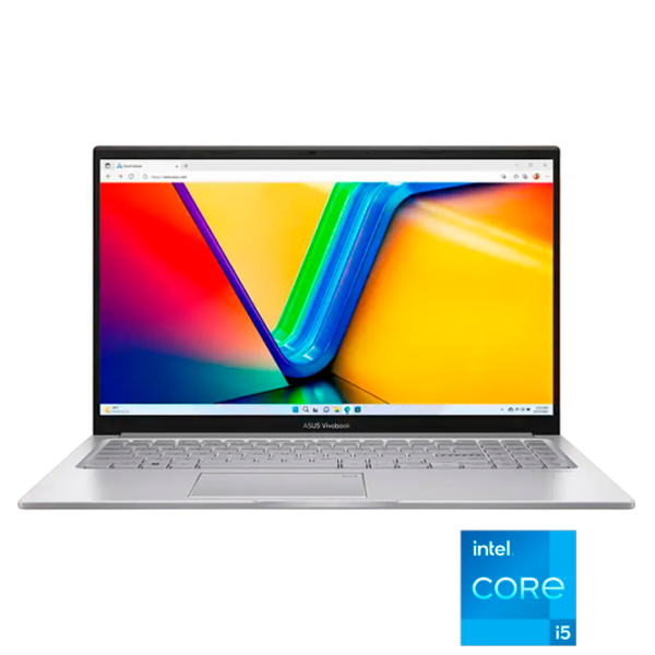 Asus VivoBook 15 X1504VA Core i5 1335U/ 16 GB/ 512 GB/ VGA Integrată/ Silver photo 1 Asus VivoBook 15 X1504VA Core i5 1335U/ 16 GB/ 512 GB/ VGA Integrată/ Silver photo 1