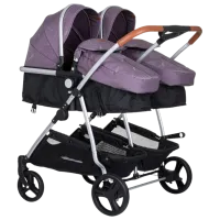 Детская коляска Chipolino Duo Smart 3800931047481/ Сиреневый