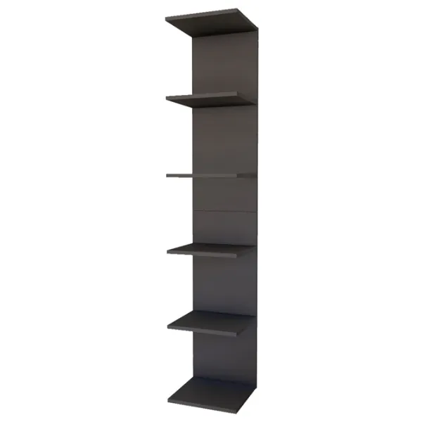 Стеллаж Fabulous 6 Shelves BCFAF8CA5 180см x 34.5см x 29.8см cm/ ДСП/ Anthracite photo 1