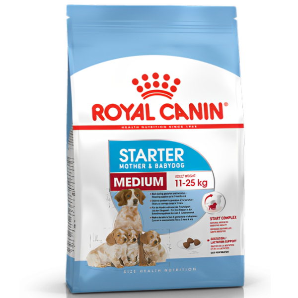 Hrană pentru câini uscată Royal Canin Medium Starter 27797-001 1 kg/ Pasăre photo 1