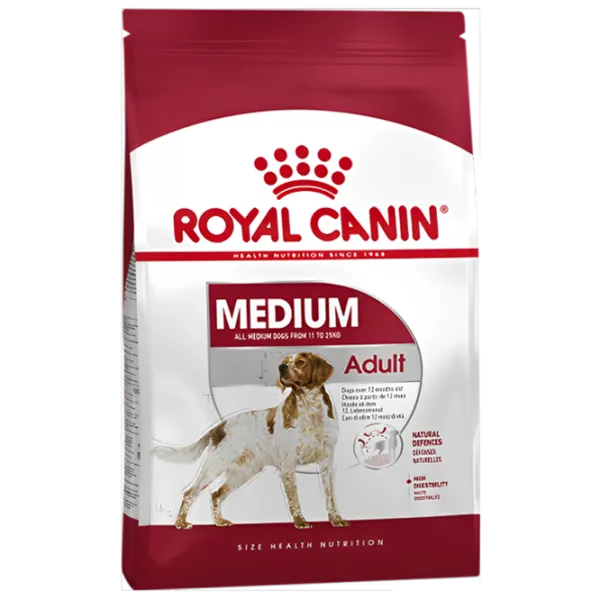 Корм для собак сухой Royal Canin Medium Adult 27799-001 4 кг/ Мясо photo 1