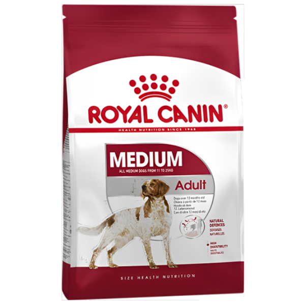 Корм для собак сухой Royal Canin Medium Adult 27799-001 4 кг/ Мясо photo 1