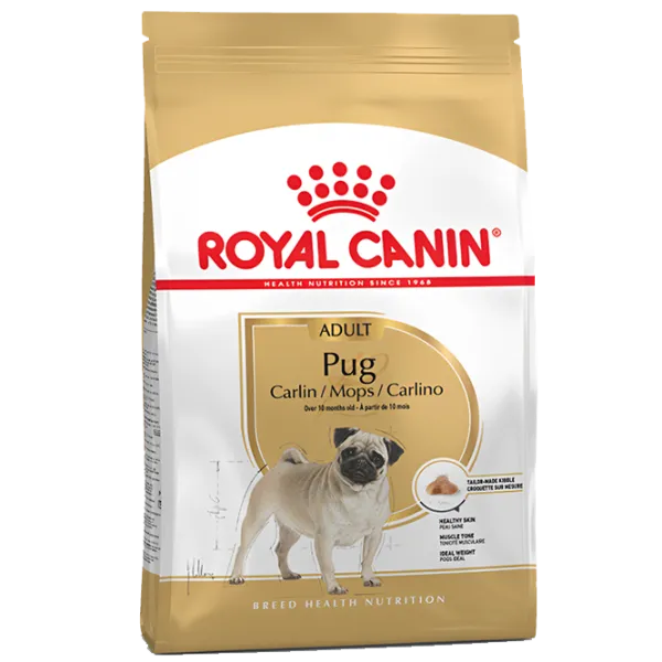 Корм для собак сухой Royal Canin Pug Adult 27822-001 1.5 кг/ Птица photo 1