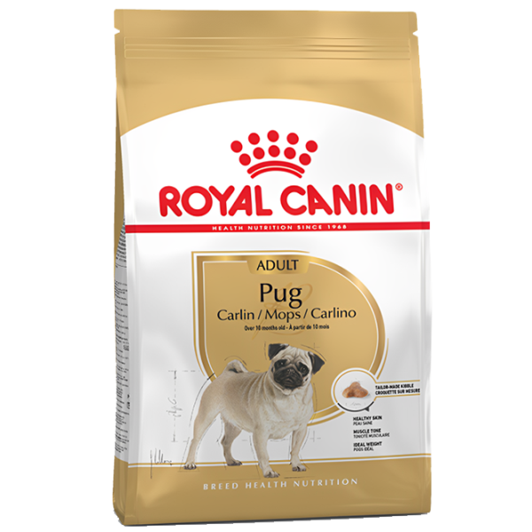 Корм для собак сухой Royal Canin Pug Adult 27822-001 1.5 кг/ Птица photo 1