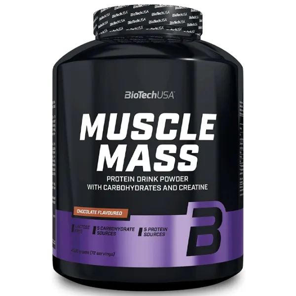 Gainer BioTechUSA Muscle Mass (5999076237913) 4000 g photo 1 Gainer BioTechUSA Muscle Mass (5999076237913) 4000 g photo 1