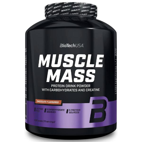 Gainer BioTechUSA Muscle Mass (5999076237913) 4000 g photo 1 Gainer BioTechUSA Muscle Mass (5999076237913) 4000 g photo 1
