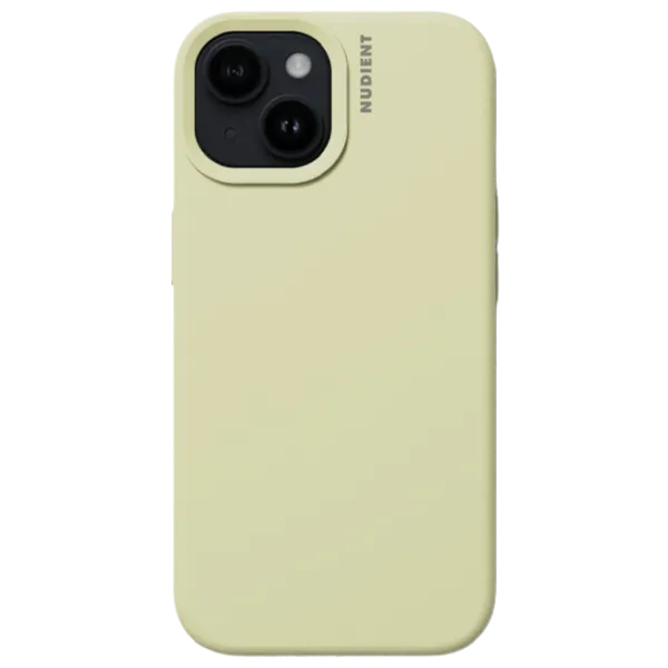 Чехол для смартфона Apple iPhone 15 Nudient/ Back/ TPU/ Pale Желтый photo 1