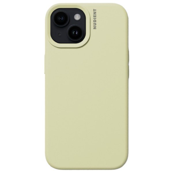 Чехол для смартфона Apple iPhone 15 Nudient/ Back/ TPU/ Pale Желтый photo 1