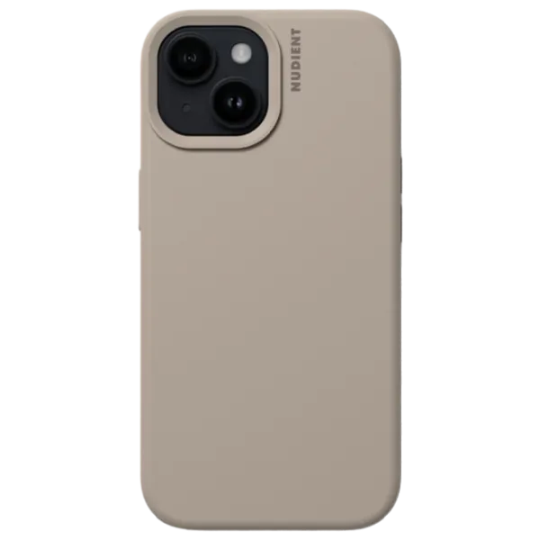 Чехол для смартфона Apple iPhone 15 Nudient/ Back/ TPU/ Stone Бежевый photo 1 Чехол для смартфона Apple iPhone 15 Nudient/ Back/ TPU/ Stone Бежевый photo 1