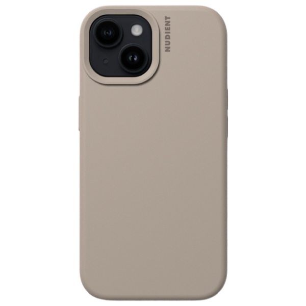 Чехол для смартфона Apple iPhone 15 Nudient/ Back/ TPU/ Stone Бежевый photo 1 Чехол для смартфона Apple iPhone 15 Nudient/ Back/ TPU/ Stone Бежевый photo 1