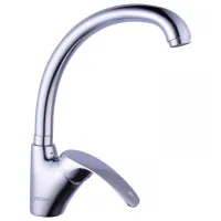 Смеситель для кухни Freddo SN2005 однорычажный/ поворотный/ Цинк/ Серебристый