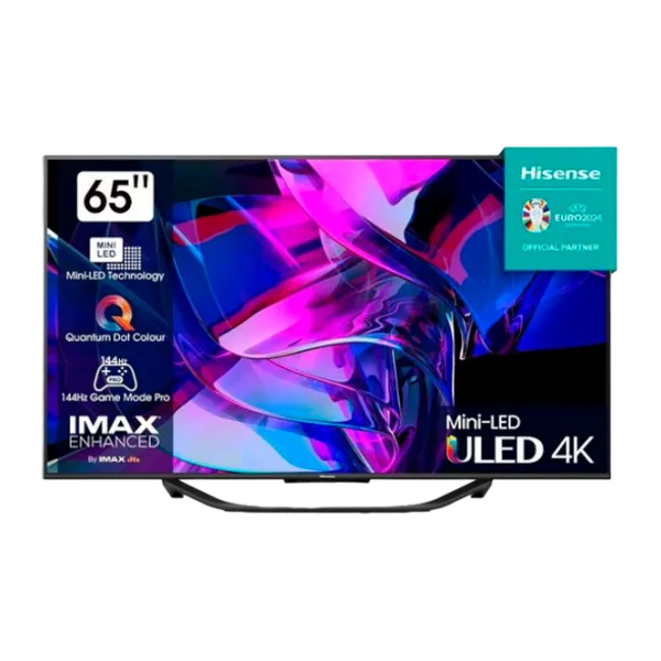 Televizor Hisense 65U7KQ 65" / MiniLED / 4K / Smart / Black photo 1
