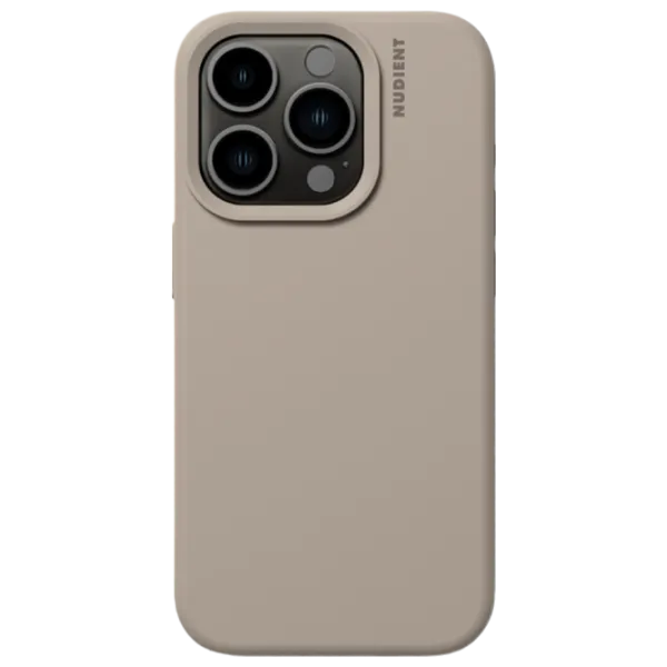 Чехол для смартфона Apple iPhone 15 Pro Max Nudient/ Back/ TPU/ Stone Бежевый photo 1 Чехол для смартфона Apple iPhone 15 Pro Max Nudient/ Back/ TPU/ Stone Бежевый photo 1