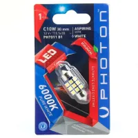 Автомобильная лампа Photon PH7011 B1 светодиодная/ C10W/ T10.5x30/ 10 Вт