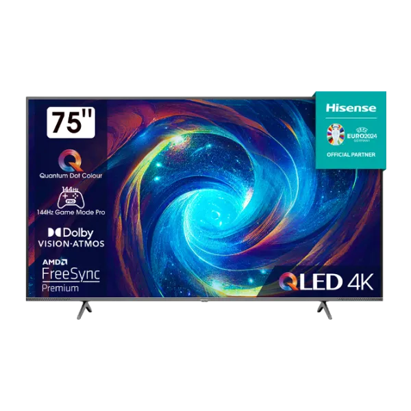Телевизор Hisense 75E7KQ PRO 75"/ IPS/ 4K/ Smart/ Черный photo 1