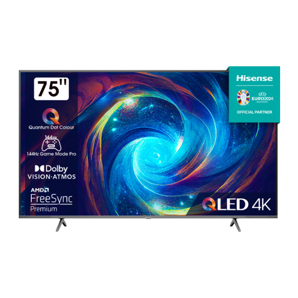 Телевизор Hisense 75E7KQ PRO 75"/ IPS/ 4K/ Smart/ Черный photo 1