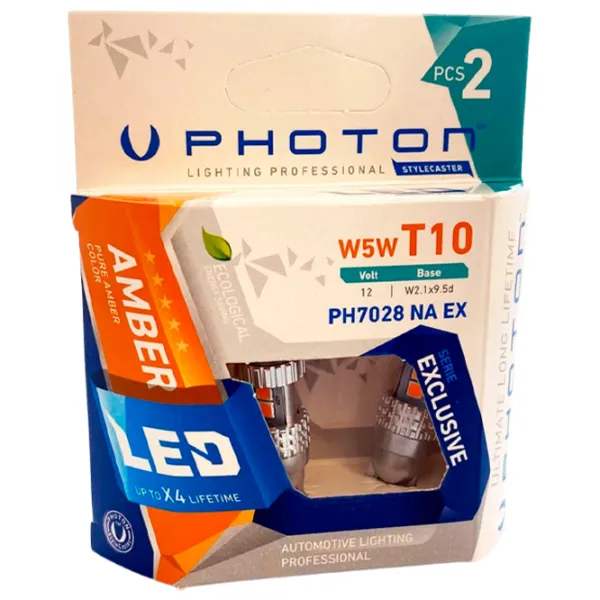 Lampă auto Photon PH7028 NA EX LED/ T10/ W2.1x9.5d/ 5 W photo 1 Lampă auto Photon PH7028 NA EX LED/ T10/ W2.1x9.5d/ 5 W photo 1