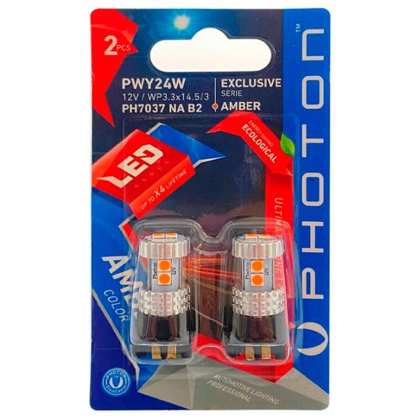 Lampă auto Photon PH7037 NA LED/ PWY24W/ WP3.3x14.5/ 3/ 24 W photo 1 Lampă auto Photon PH7037 NA LED/ PWY24W/ WP3.3x14.5/ 3/ 24 W photo 1